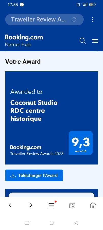 Coconut Studio Rdc Centre Historique Rochefort  Eksteriør bilde